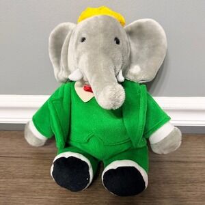 Vintage 1988 Gune Babar the Elephant Plush